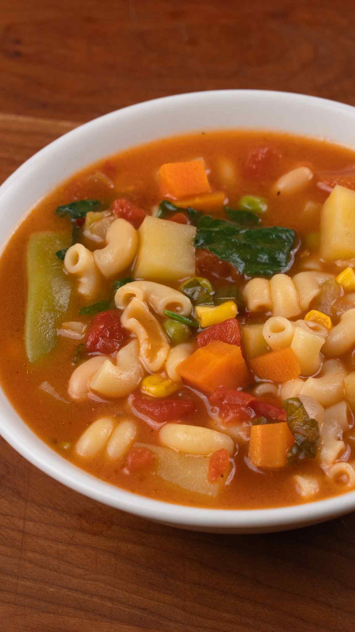 Vegetable Minestrone Soup