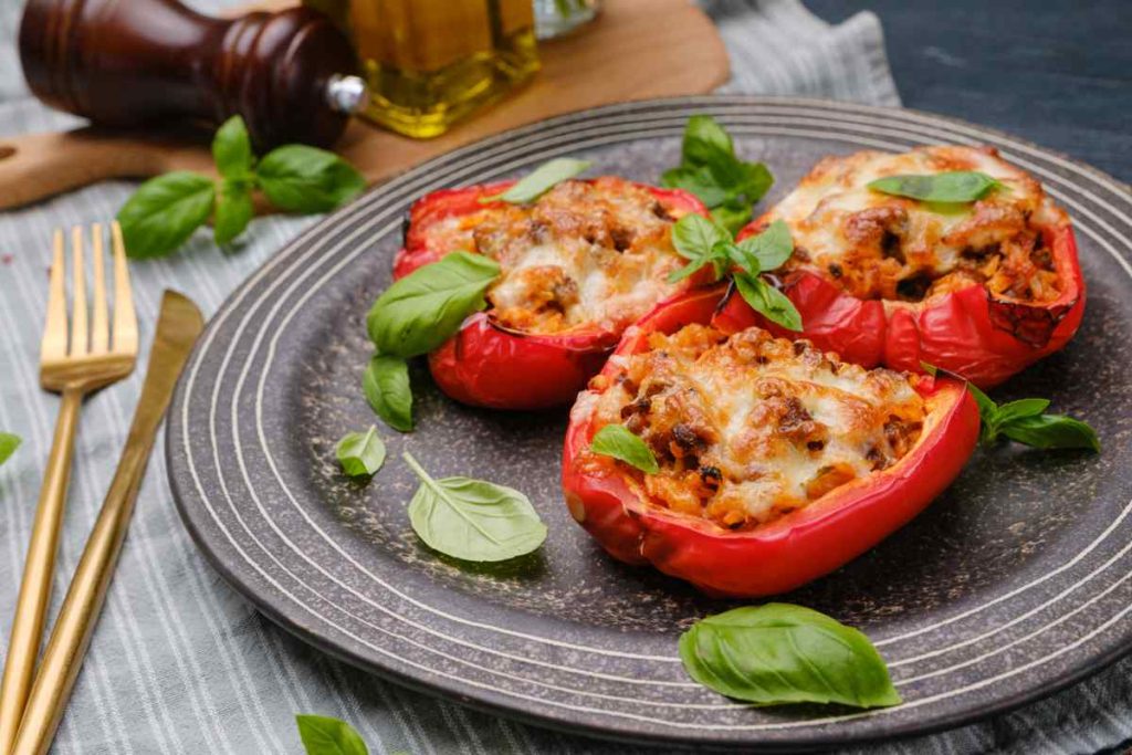 Stuffed Red Peppers