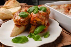 Meatball Parmigiana Hero